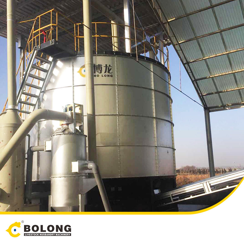 high-performance poultry manure fermentation machine